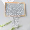 Lace Embroidery Sequined Beaded Embroidery Chest Collar Flower Wedding Dress Dress Decorative Accessories Diy Breast Flower Stickers Ins