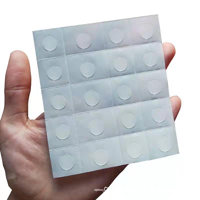 Набор из 20 прозрачных двусторонних клеевых точек для воздушных шаров, не оставляющих следов, для свадеб и вечеринок