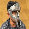 MF Doom Gladiator Mask Антикоррозийная стальная маска для лица для косплея, костюмов, рождественских подарков