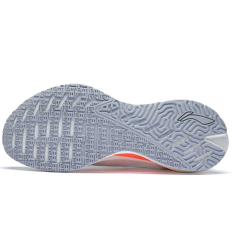 Li Ning Essential Удобные амортизирующие дышащие кроссовки с низким верхом для повседневного бега мужские кроссовки серебристые ARRS007-2
