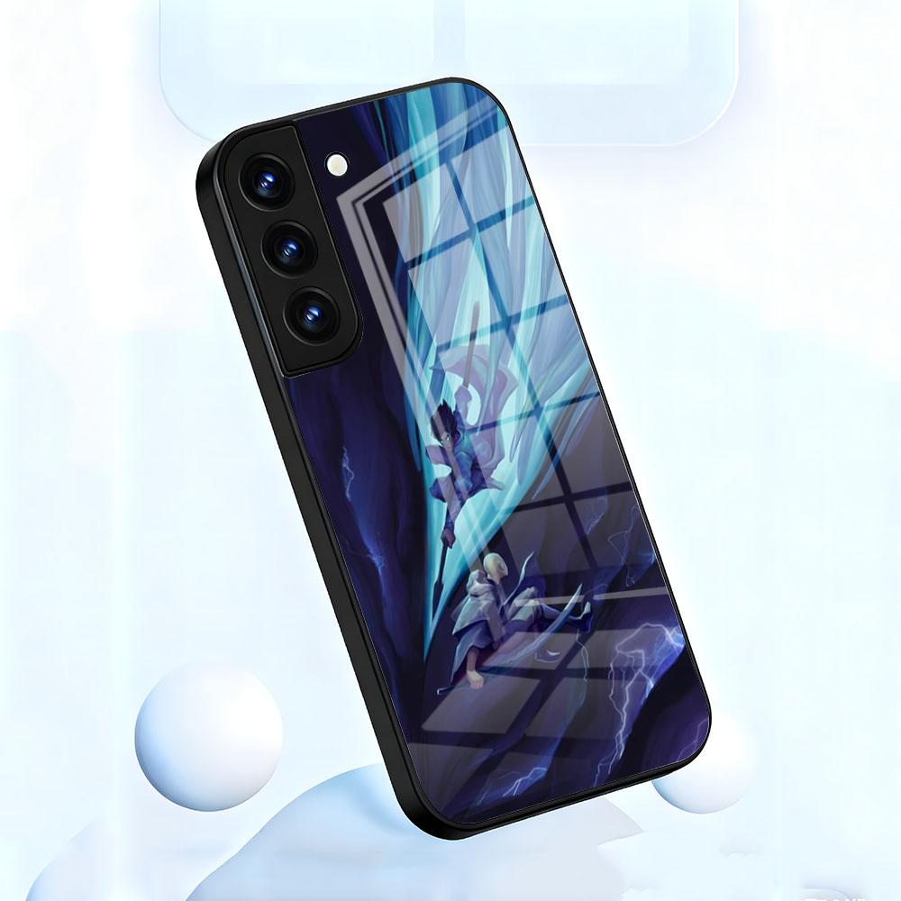 Чехол для телефона S-Stormlight Archive для Samsung A56 A36 A26 A16 A15 A25 A35 A55 A14 A34 A24 A54 Стеклянный чехол