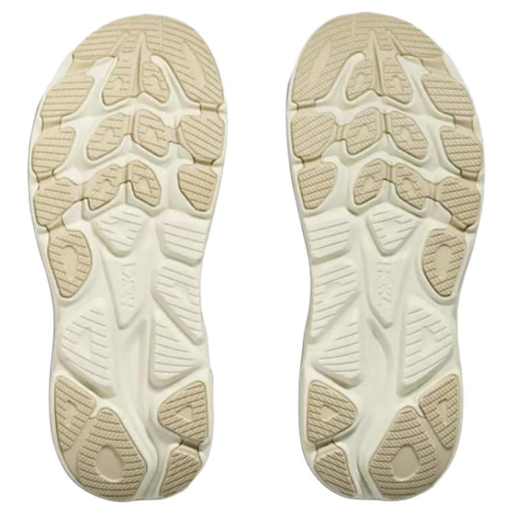 Hoka One One Clifton 10 Широкие Удобные Универсальные Дышащие Прочные Низкие Беговые Кроссовки Женская кроссовка Зеленый Серый Бежевый 1162050-SJD