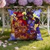 Аниме F-Five N-Nights at Freddy's Наволочка для подушки Домашняя и автомобильная Двухцелевая наволочка: Двусторонняя конструкция для максимального комфорта