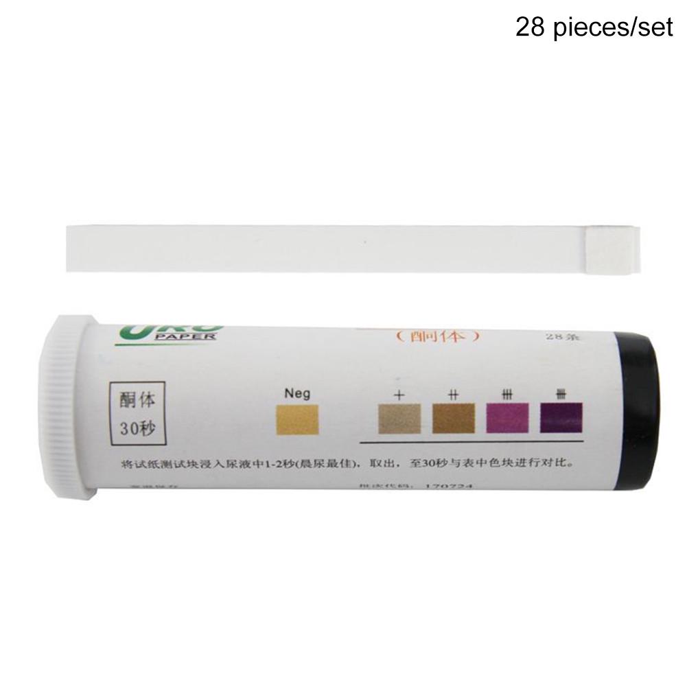 28 кето-тест-полосок для анализа мочи | Кетостикс | Кетоз | Кетоновые диетические палочки | Аткинс