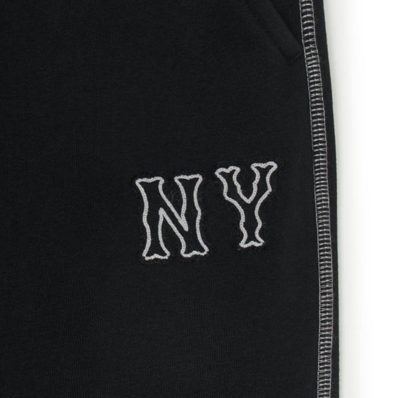 MLB Базовые повседневные брюки New York Yankees Унисекс Черные 3APTB0651-50BKS