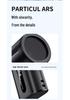 USB Rechargeable Handheld Fan with 100-Speed Digital Display & Stepless Control for High Wind Power