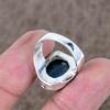 Labradorite Genstone Handmade 925 Sterling Silver Jewelry Ring Size 8 KKG-543