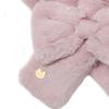 PAUL & JOE ACCESSOIRES Faux Fur Ribbon Scarf, Pale Pink (Women’s Scarf)