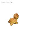 1 Piece of Natural Handmade Product Solid Wood Carving Small Turtle Desktop Ornament Mini Accessory Household Goods