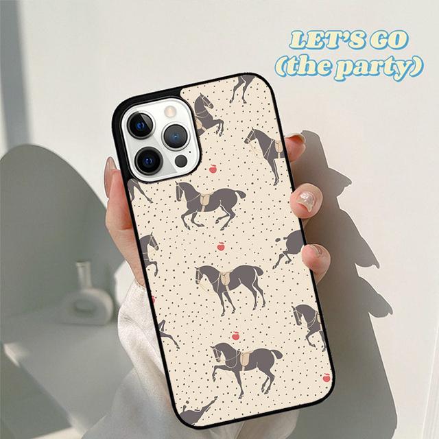 Чехол для телефона с коллажем «Осенние лошади» для iPhone 17 Air 16 16e 15 12 11 13 14 Pro Max Apple Plus Coque