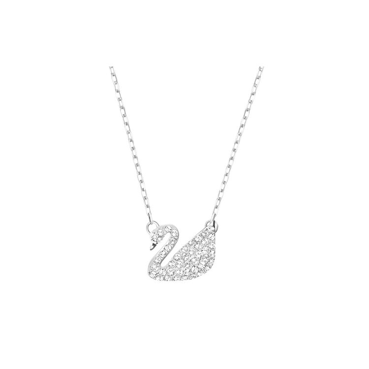 Swarovski Asian Special Edition Imitation Crystal Necklace Women necklace Silver 5187404