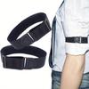 2Pcs/Pair Elastic Armband Shirt Sleeve Holder Women Men Fashion Adjustable Arm Cuffs Bands for Party Wedding Clothing Accessories