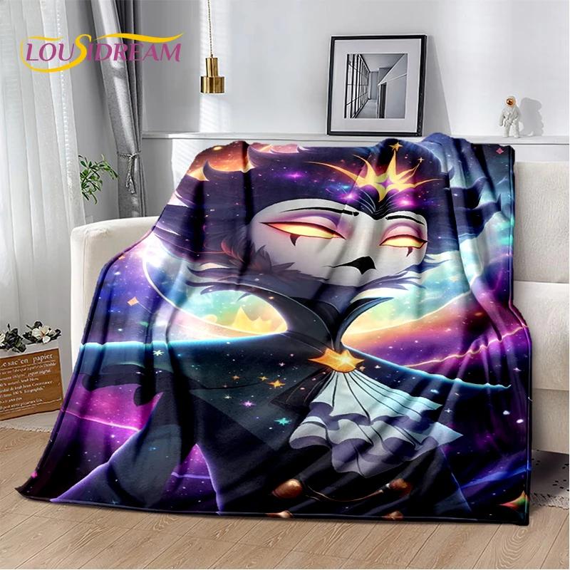 2026 New H-Helluva Boss Blitzo Cartoon Soft Blanket,Soft Throw Blanket for Home Bedroom Bed Sofa Picnic Travel Cover Child Gift