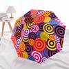 1pc Colorful Circles Folding Umbrella, Durable, Suitable for Outdoor Activities or Rain, Suitable for Commuting yy251027130