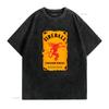 Fireball Whiskey Logo Unisexs T Shirt Usa Size S 5xl Vintage Washed Slightly Comfortable Breathable Stylish Designer Clothes Soft