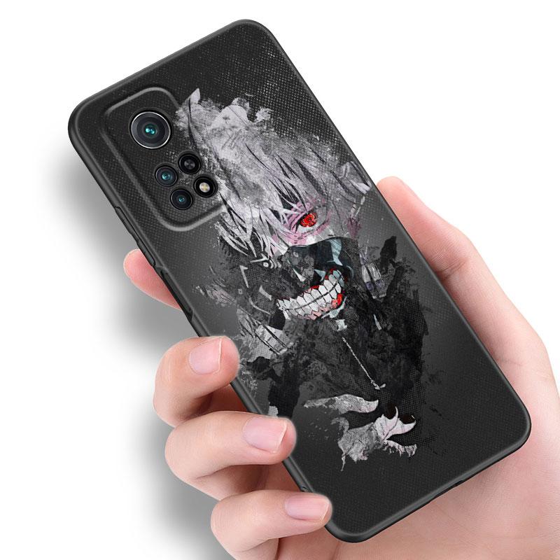 Чехол для телефона с аниме-ужасом Tokyo Ghoul для Xiaomi Mi A2 8 9 SE Note 10 10T 11 12 Lite 9T 11T 12S 12T Pro A3 6X 12X TPU черный чехол