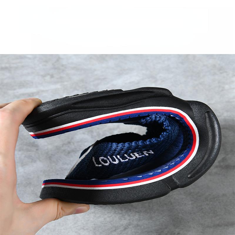 Summer New Wear-resistant Anti-skid Beach Fashion Trend Clip Foot Thick Bottom Flip-flops