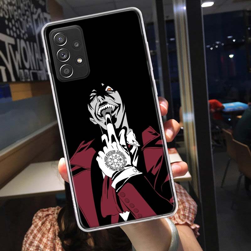 Чехол для телефона Alucard Helsing для Samsung A54 A57 A37 A17 A14 A15 A12 A24 A34 A55 A35 A25 A52S A07 A05S A04S A22 A32 A72 Galaxy Not