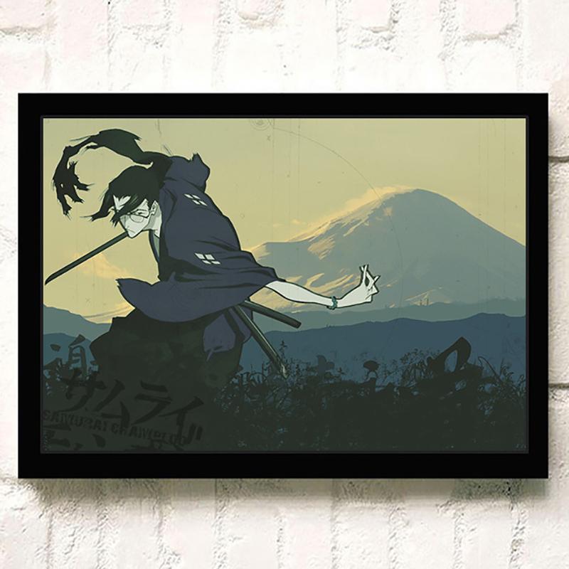 5D Diy Алмазная картина Аниме Самурай Чамплу Вышивка крестом Полный Алмазная вышивка Мозаика