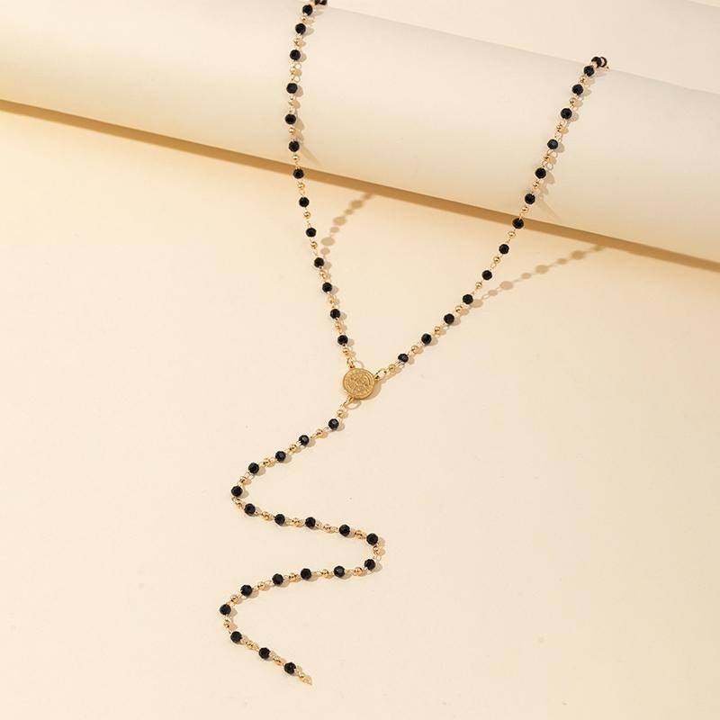 Роскошное сексуальное длинное Y-образное ожерелье для женщин и девочек, красочное простое длинное ожерелье с кисточками, ювелирные изделия, аксессуары, подарки