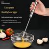 Stainless Steel Semi-Automatic Whisk and Egg Beater for Baking