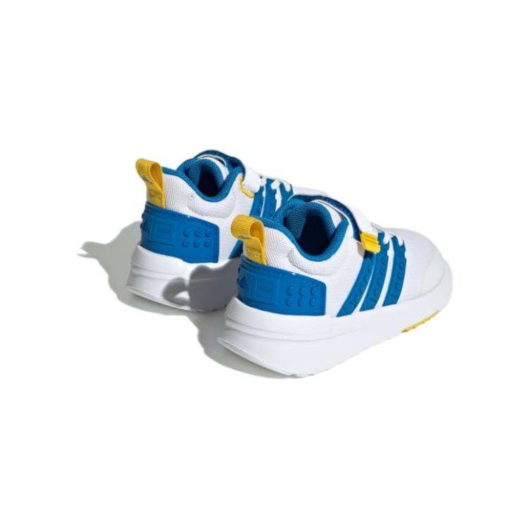 LEGO x adidas Racer TR21 EL I Белые/Шокирующий синий Детские кроссовки Облачно-белый/Оборудование-желтый IF2891