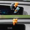6Pcs Car Dashboard Decoration Cute Kitten Ornament Car Interior Center Console Self Adhesive Mini Kitten Ornament