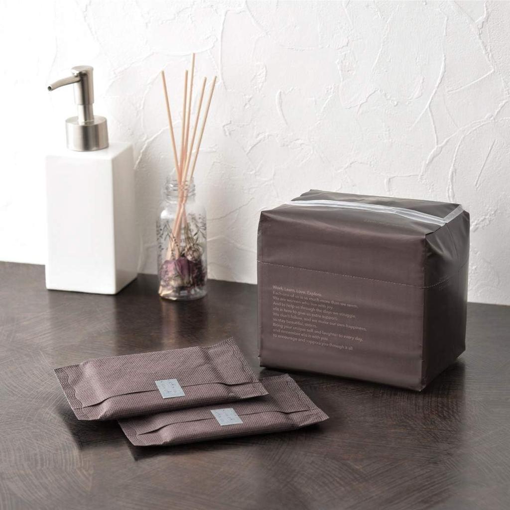 Ellis Bare Skin Feeling Super Slim with Simple Design Heavy Daytime 20 Sheets Wings, 23cm, (For Use),