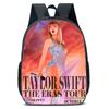 Taylor Swift Themed Kids Backpack School Lightweight Oxford Fabric Dual Strap Bag With Padded Air Cushion Straps Breathable