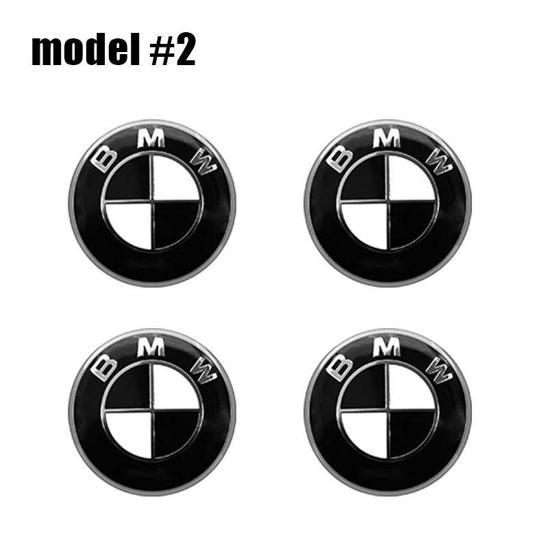 4Pc 56mm+60mm Car Logo Wheel Center Cap Emblem For BMW M Performance E46 E90 E60 F10 E39 F30 E36 F20 E87 E90 E70 Hub Cover Badge