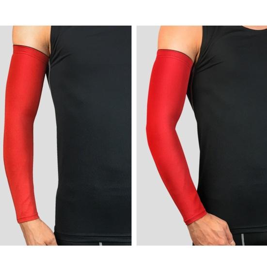 Баскетбольная защита для рук, компрессионный рукав для мышц, защита от УФ-солнца, чехол для рук для мужчин и женщин, охлаждающий компрессионный рукав для рук