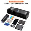 Car Carbon Fiber Pattern Seat Storage Box For BMW M Performance E36 E60 E90 X2 X1 X3 X5 E46 E39 E70 M3 M5 M6 Auto Accessories