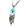 Les Trésors De Lily [E1371] - Designer Necklace 'Memories of the Past' Turquoise