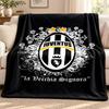 Juventus FC blanket Flannel Blanket Soft Cozy Plush Throw for Sofa Bed Lightweight Home Decoration Outdoor camping