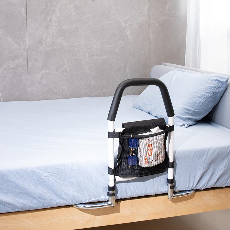 Складной прикроватный поручень для инвалидов, бытовое вспомогательное оборудование для пожилых людей при вставании, углеродистая сталь, прикроватный подлокотник для пожилых людей