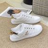 Маленькие белые туфли женские 2025 весна и осень дышащие мягкая подошва универсальные повседневные спортивные кеды корейская версия ins~ студенческие балетки