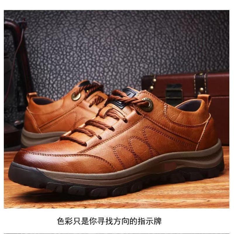Mens Casual Breathable Comfortable Sports Outdoor Hiking Thick Soled Shoes