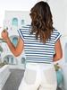 Women's Cropped T Shirt Rolled Dolman Short Sleeve Round Neck Basic Top