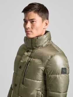Зимняя куртка Tom Tailor Puffer Winterjacke Mit Abnehmbarer Kapuze (1044772) дымчато-оливково-зеленый