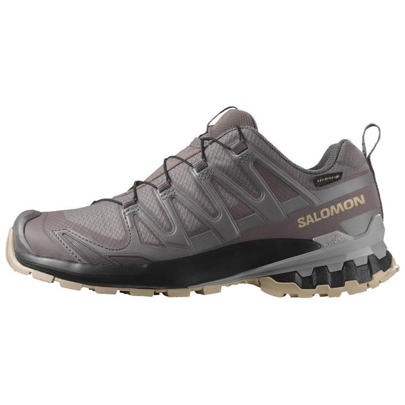 SALOMON XA Pro 3D V9 Нескользящие Износостойкие Низкие Кроссовки для Хайкинга Женские Серые Черные L47744500