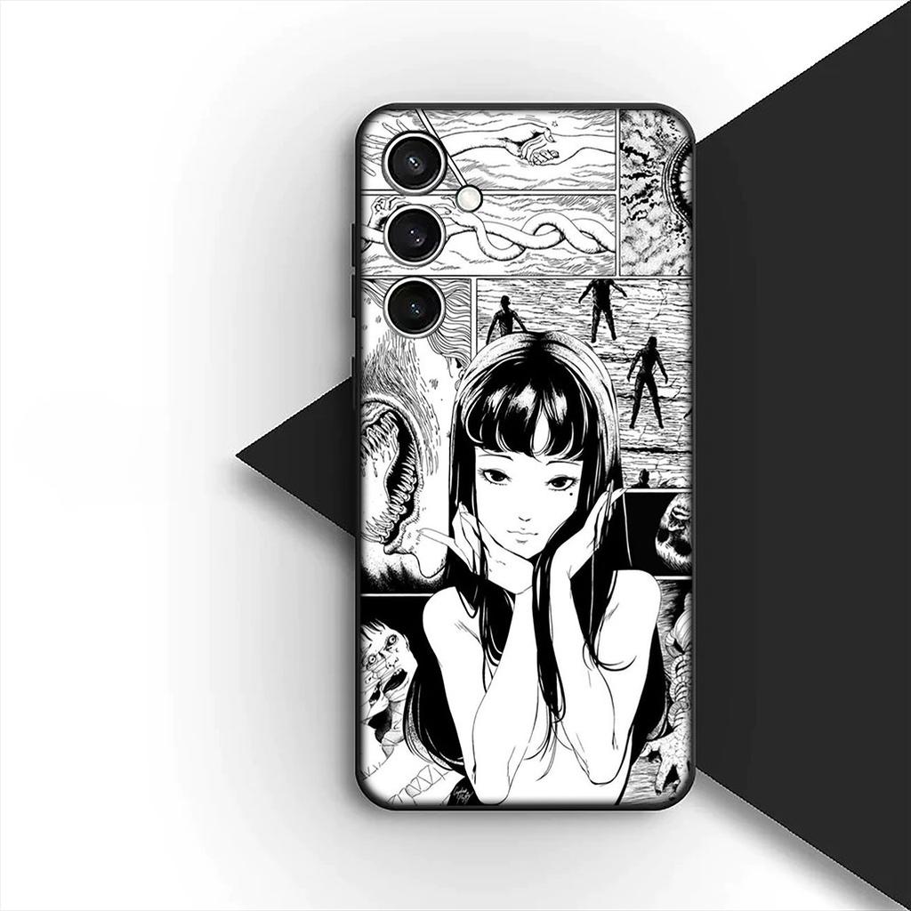 Cover for Xiaomi Redmi 15 15C A3 A4 A5 9A 9C NFC Note 9 8 9T 8T Pro Casing Silicone Phone Case Horror Junji Ito Tomie Cartoon