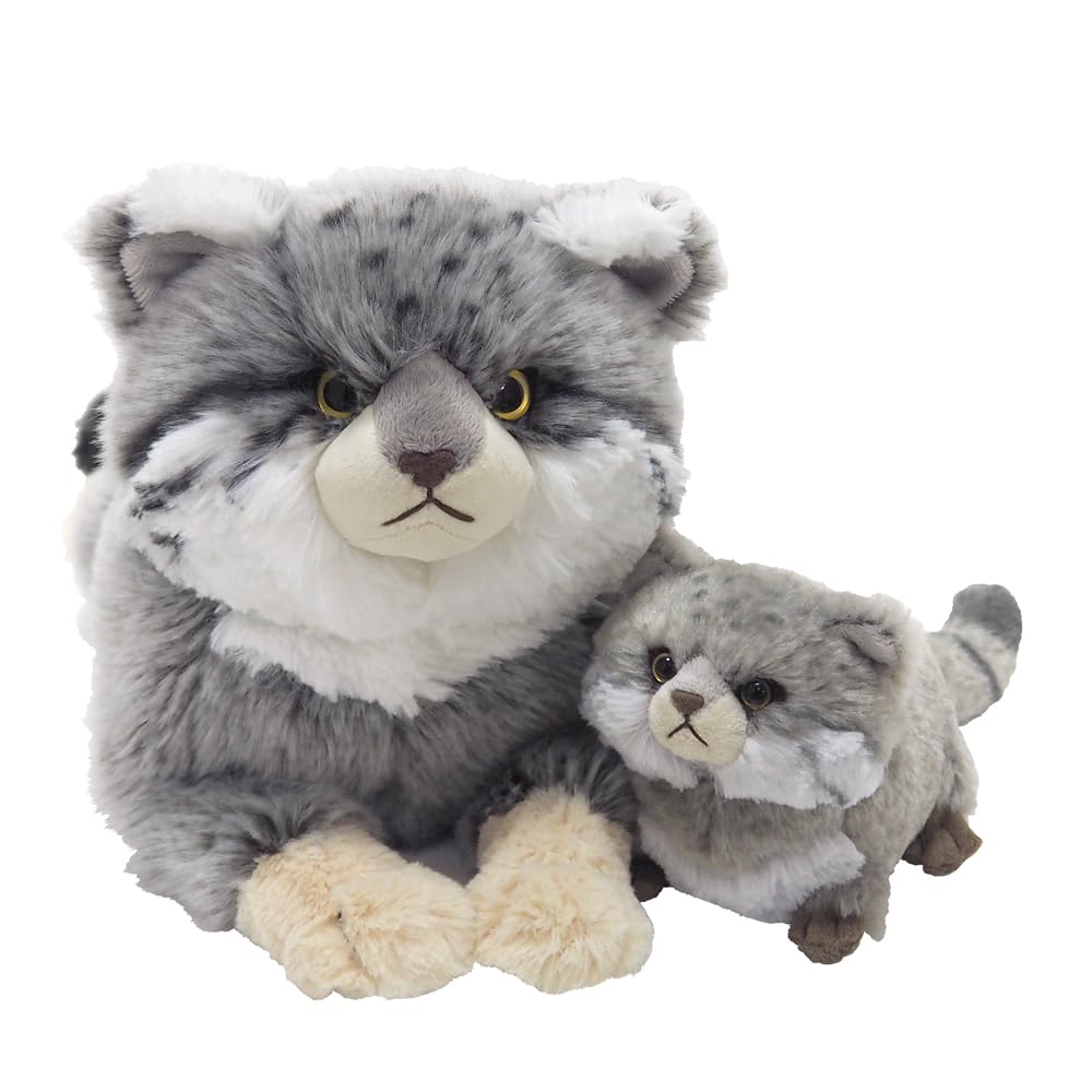 Sunlemon Кошка на коленях Кошка S 19 x 41 x 16см Мягкая игрушка Манула P-8422