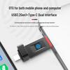 Lenovo ThinkPlus FU100 Зашифрованный USB-накопитель с отпечатком пальца и двойным интерфейсом