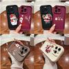 Ae120 Merry Christmas Santa Design Phone Cases for Xiaomi 14T 12 11 Lite 5G NE Redmi 13 14C 9C 9A A3 Note 12 Pro 11s Angel Eye Ladder Protective Cover