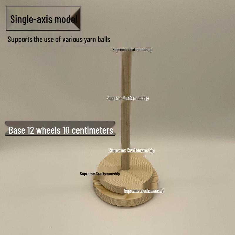 Портативная моталка для пряжи из массива дерева: Съемное ручное вязание и ткачество, вспомогательное веретено