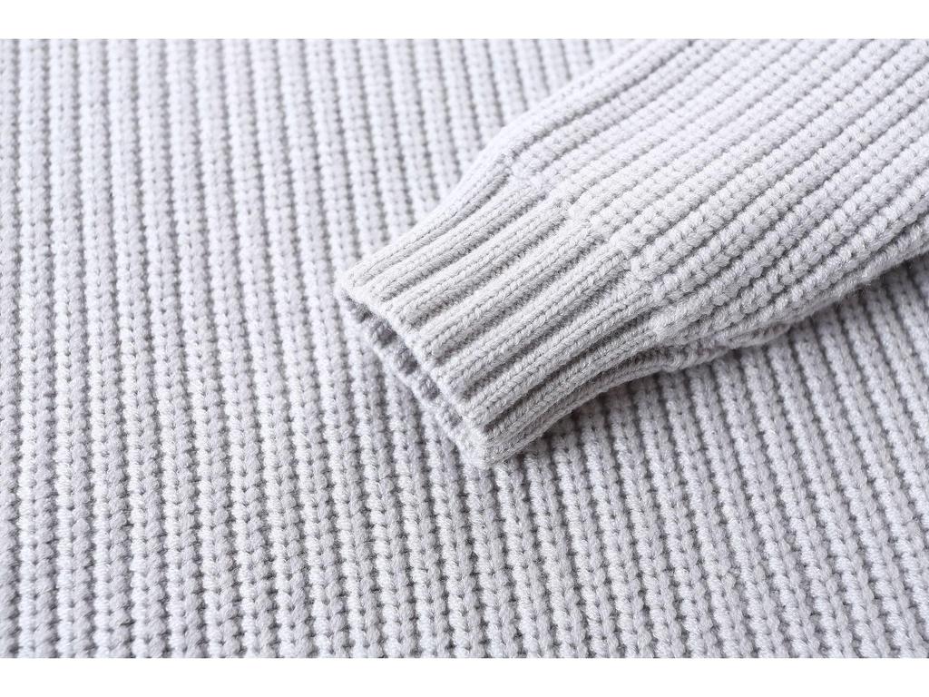 Осенне-зимний кардиган крупной вязки свободного кроя для младенцев и малышей – стильный детский свитер для мальчиков и девочек