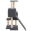 Scratching Post with Sisal Scratching Posts Dark Grey 82 cm