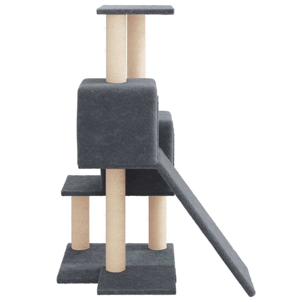 Scratching Post with Sisal Scratching Posts Dark Grey 82 cm