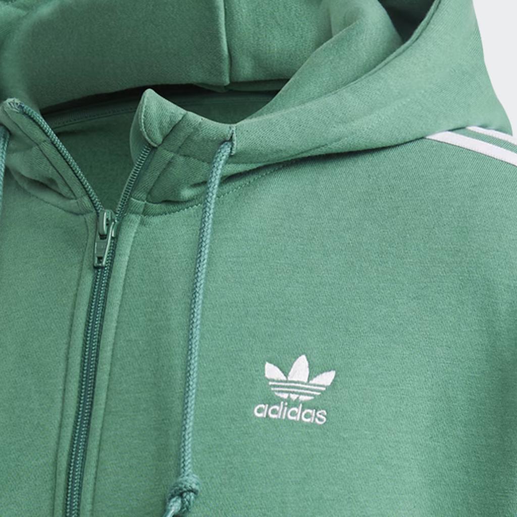 Adidas Originals 3 Stripes Sweatshirt Men's Green FM3766