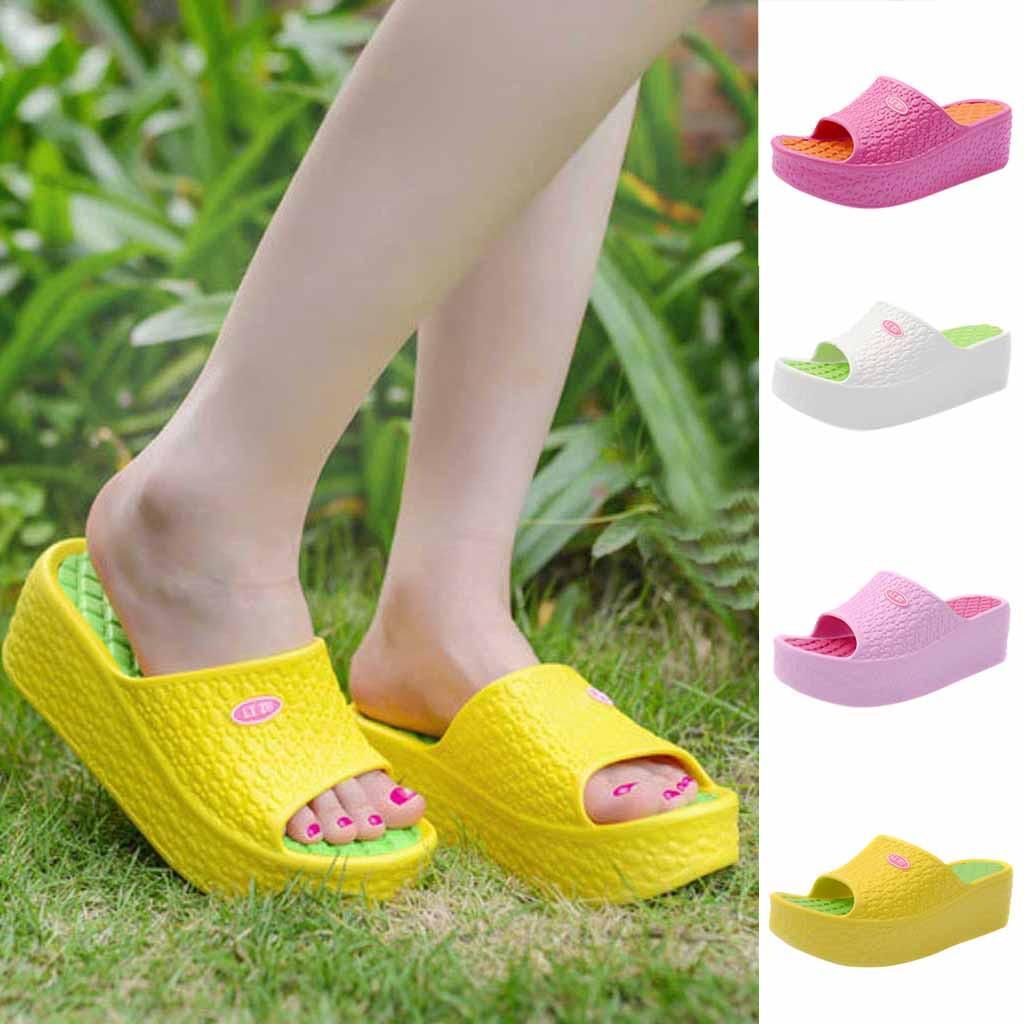 Sagit Thick Soles Fashion Women Summer Sandals Platform Shoes Beach Hole Shoes